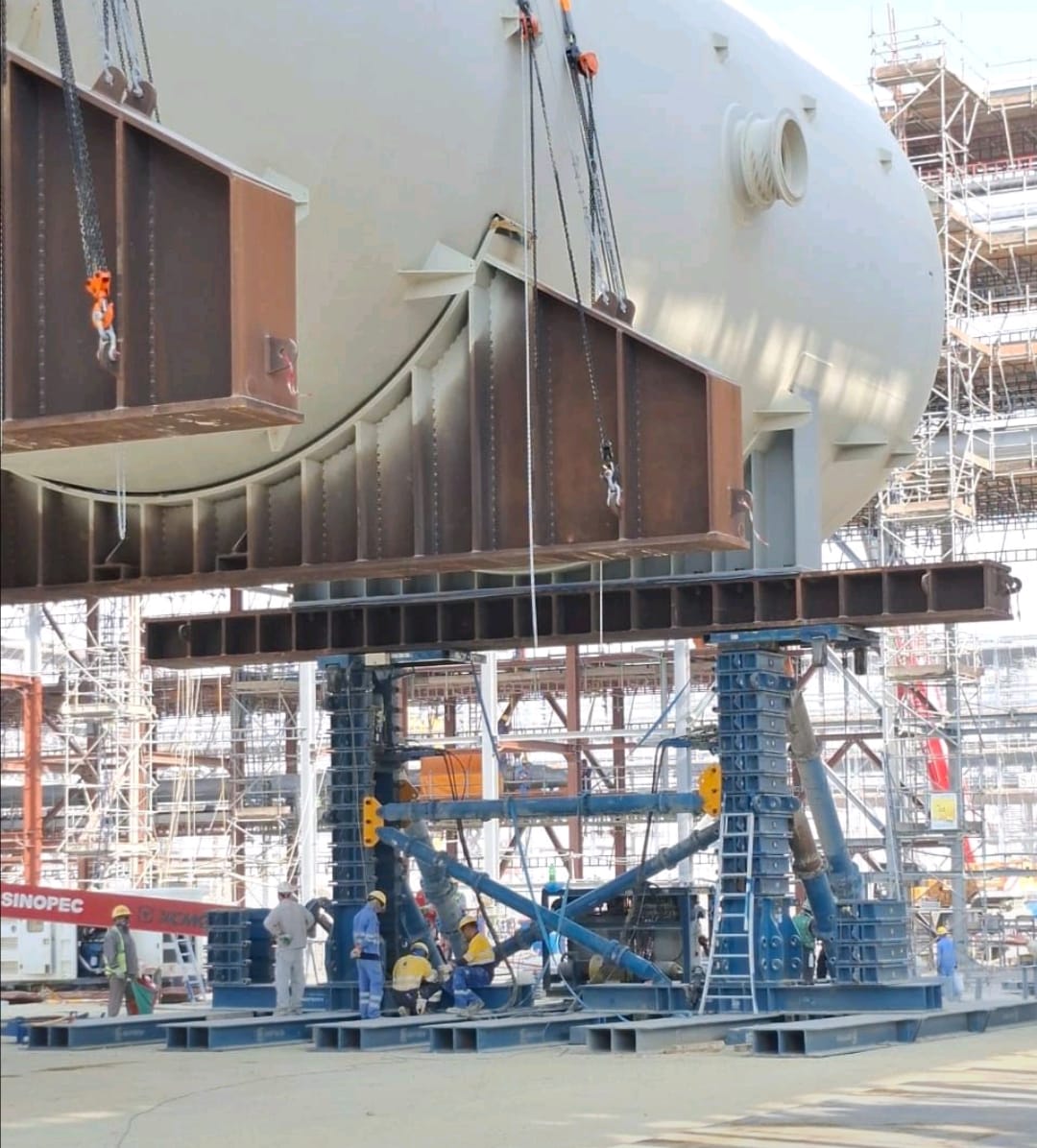 Industrial equipment handling