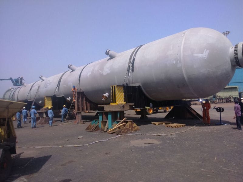 Industrial equipment handling